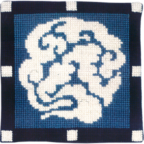 Bindesbll, slv, uldgarn IMR