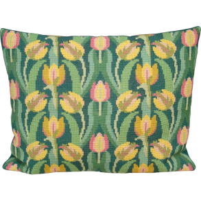 Bjede tulipaner, uldgarn CH