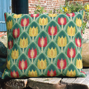 Stiv tulipan, uldgarn CH