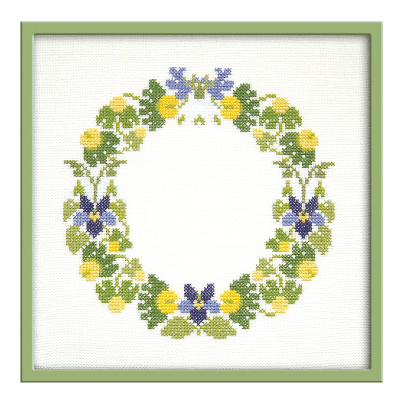 Stor blomsterkrans GB