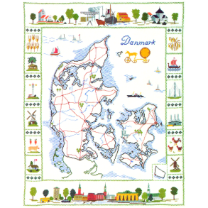 Danmarkskort N