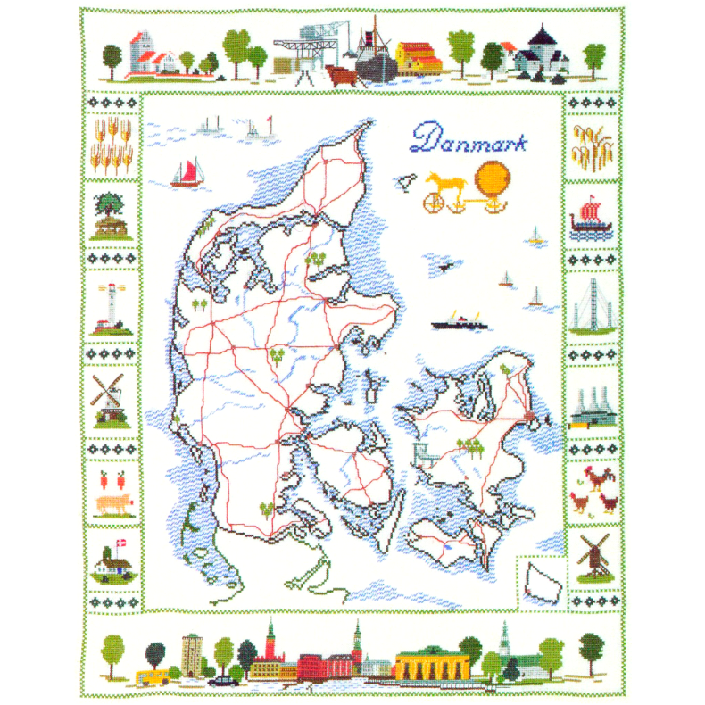 Danmarkskort N