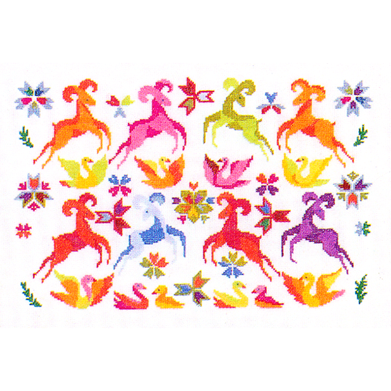 De glade bukke danser NG