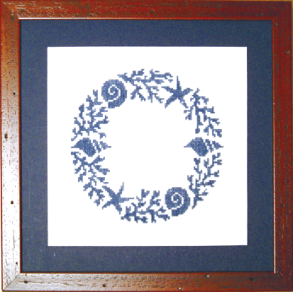 Krans med strandskaller IMR