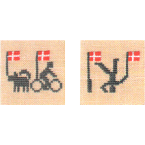 Fdselsdagskort, 2 stk PA