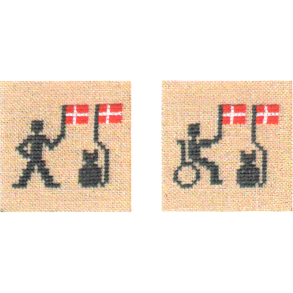 Fdselsdagskort, 2 stk PA