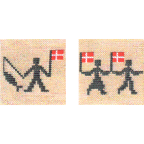 Fdselsdagskort, 2 stk PA